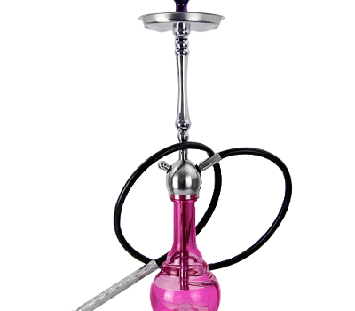 Vodná fajka Aladin Click 80 cm ružová